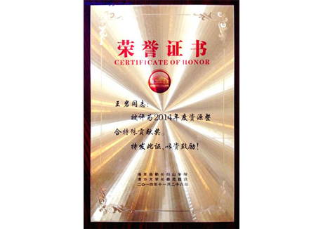 集團榮譽